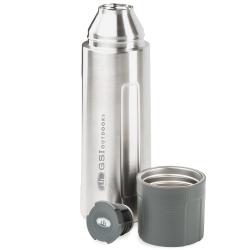 termoska GSI OUTDOORS GLACIER STAINLESS VACUUM BOTTLE 1L STAINLESS